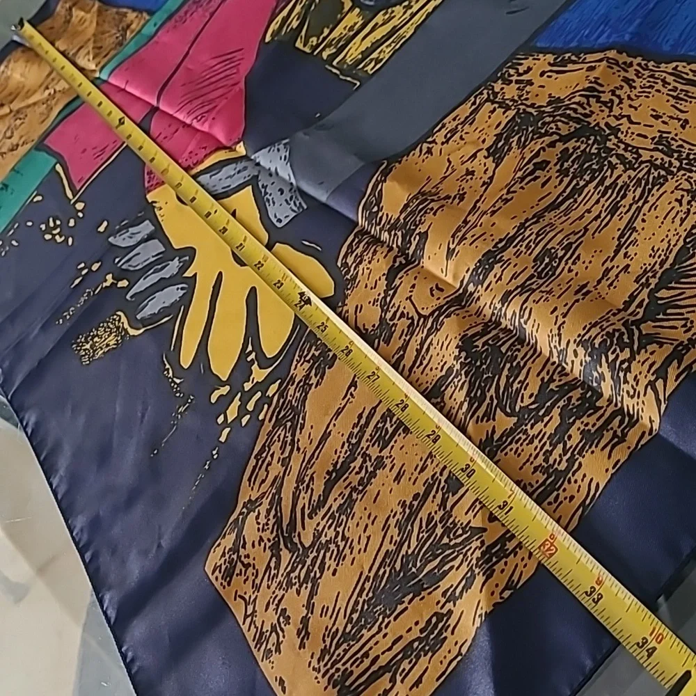 N/A colorful scarf